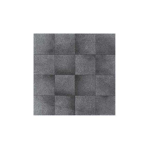WovenTrends Grey Stone Mosaic Vinyl Floor Tile 20 Pcs Adhesive Flooring Actual 12" X 12